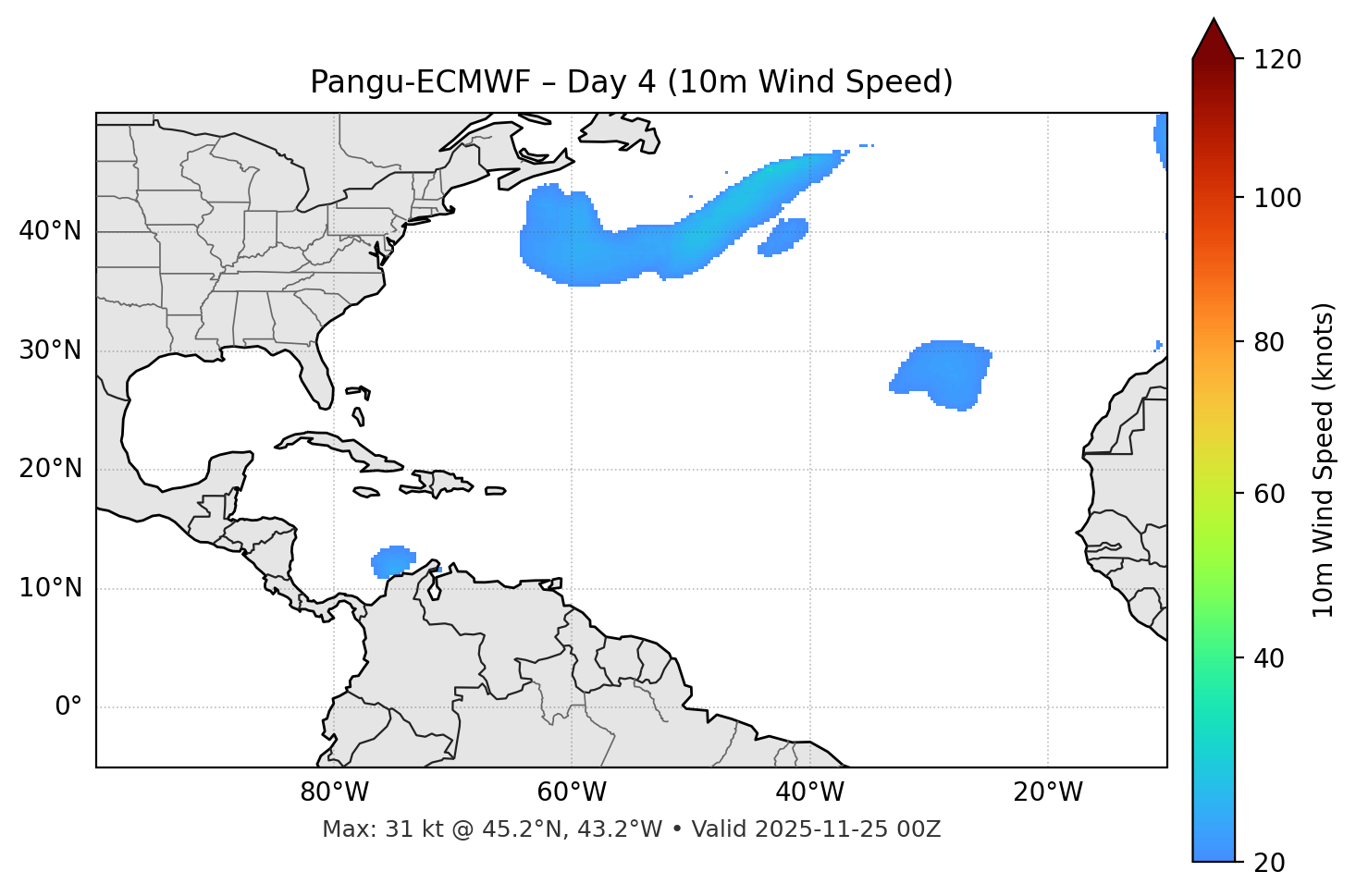 Pangu-ECMWF - Day 04