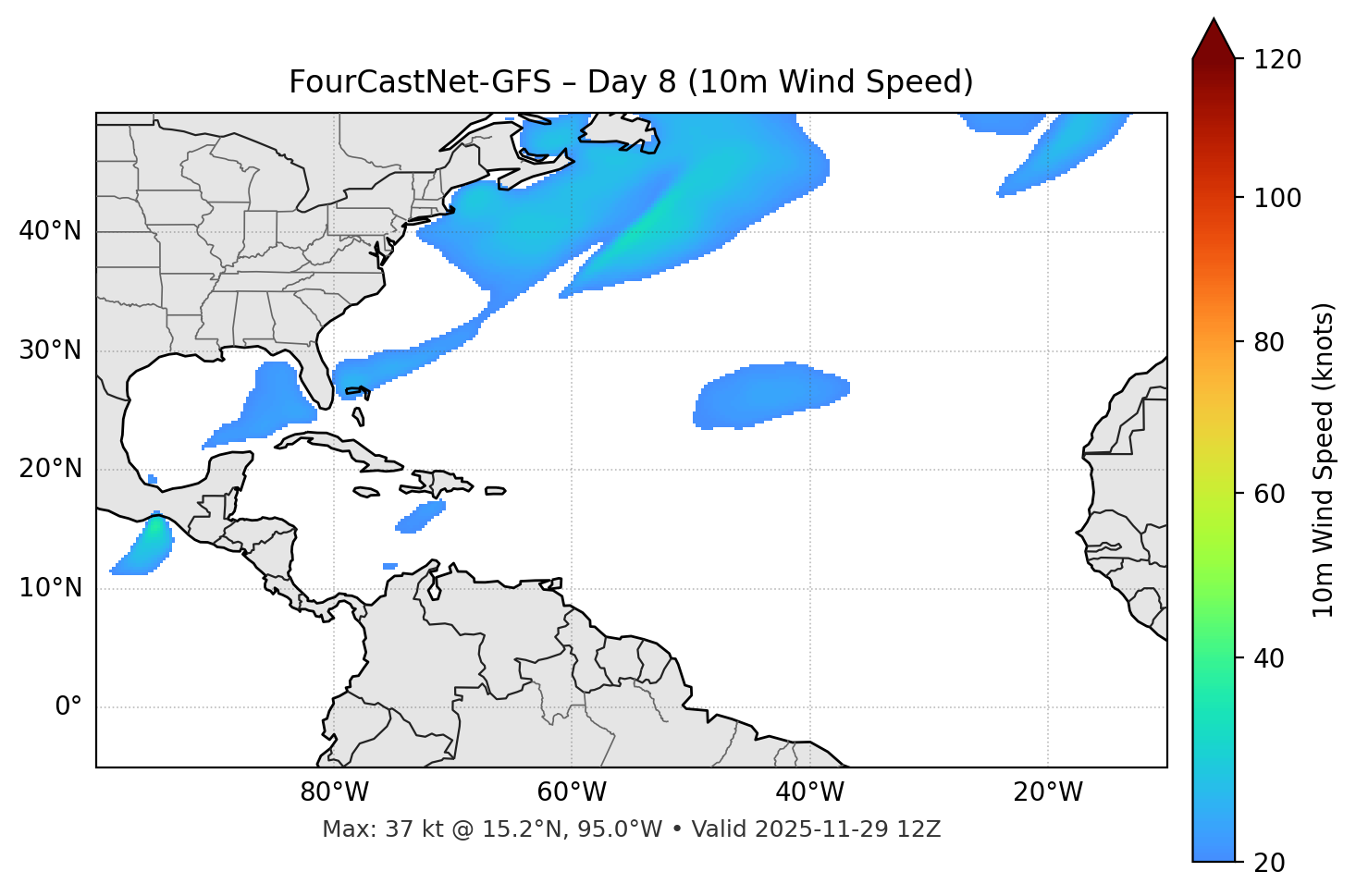 FourCastNet-GFS - Day 08