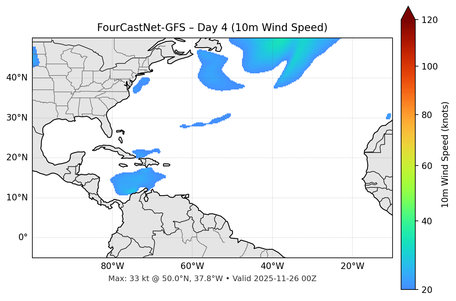 FourCastNet-GFS - Day 04
