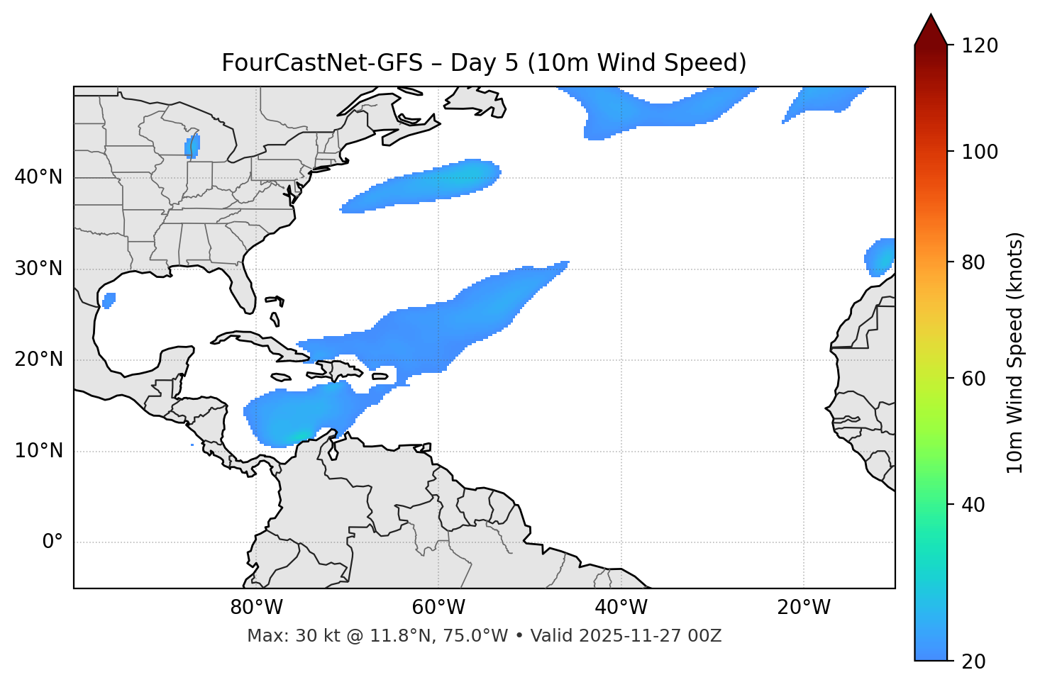 FourCastNet-GFS - Day 05