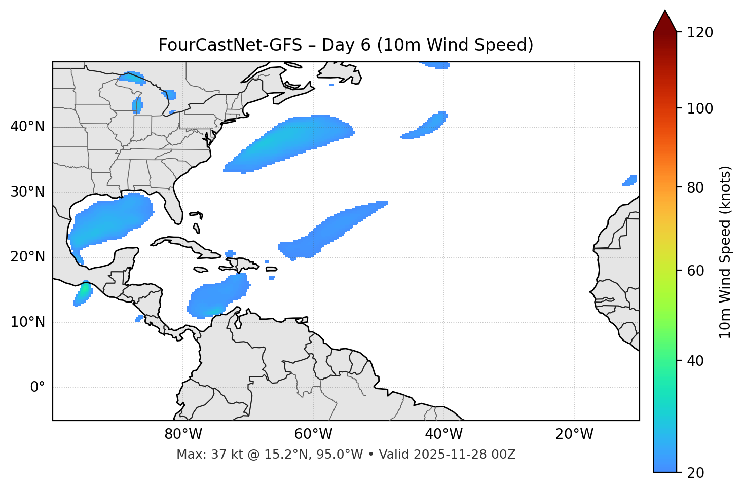FourCastNet-GFS - Day 06