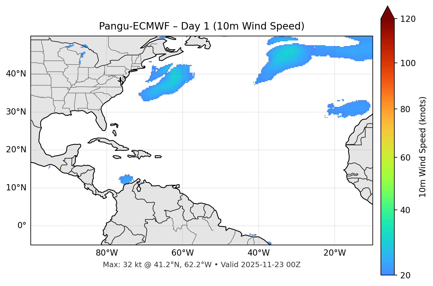 Pangu-ECMWF - Day 01