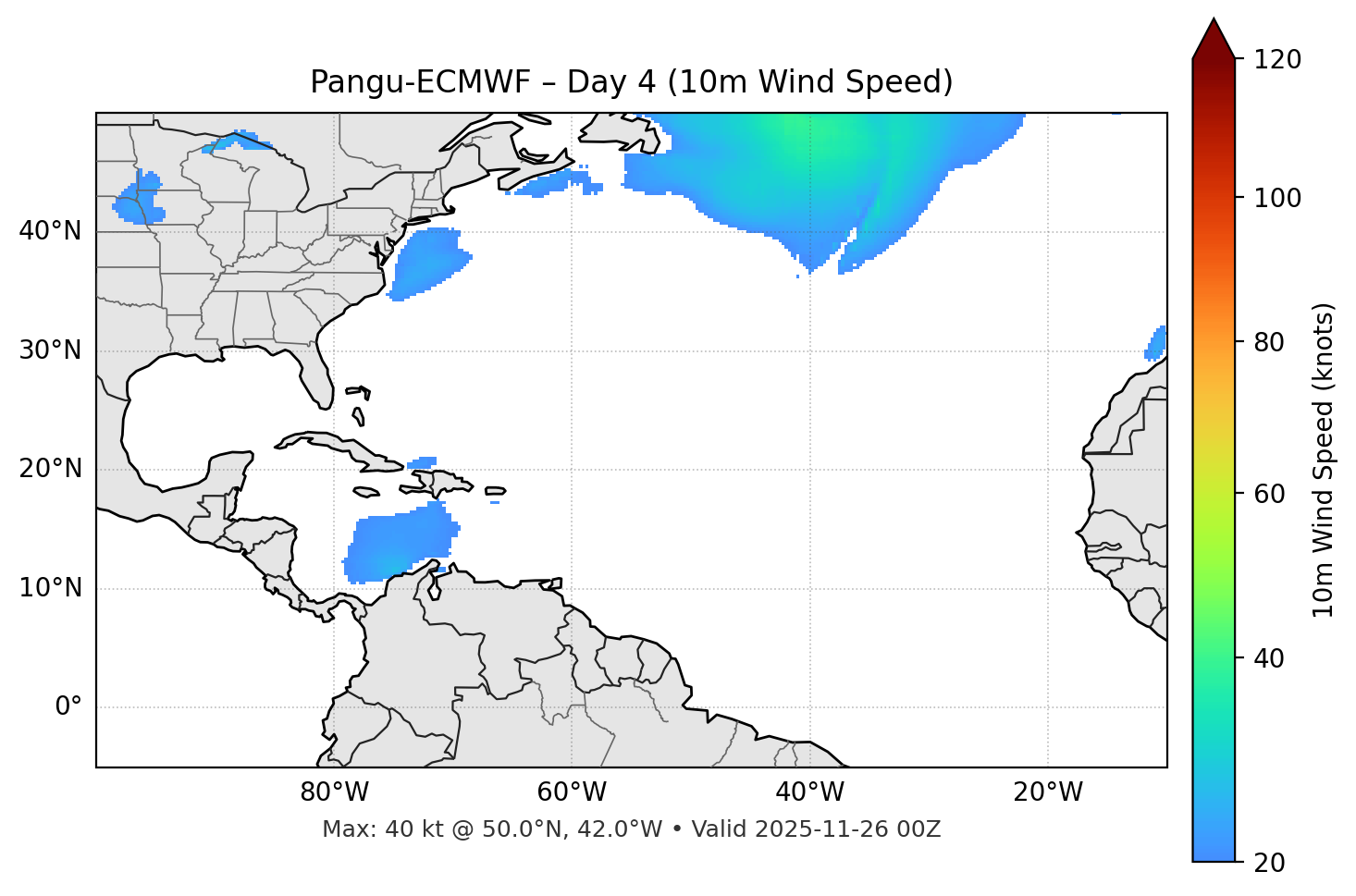 Pangu-ECMWF - Day 04