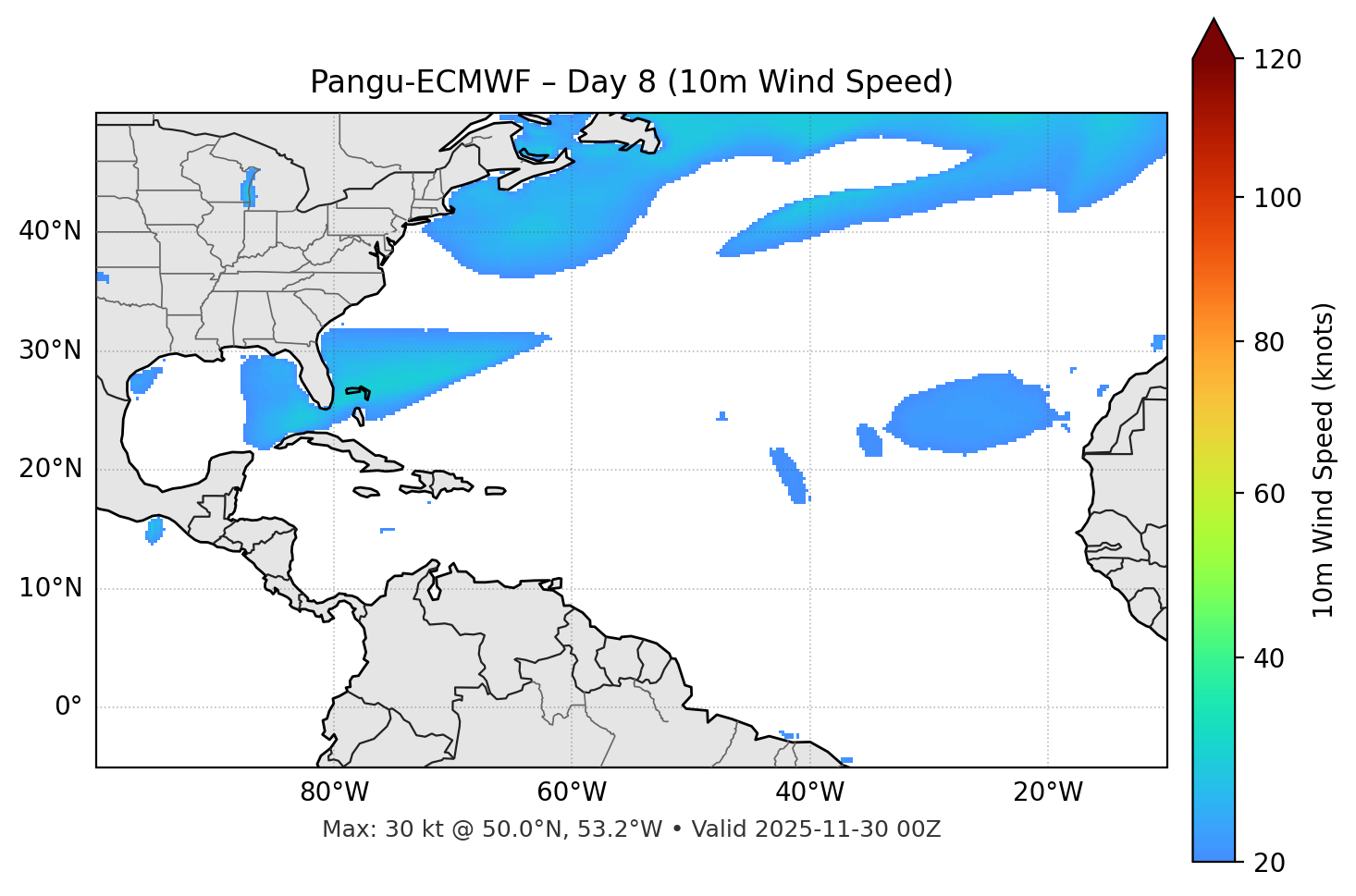 Pangu-ECMWF - Day 08