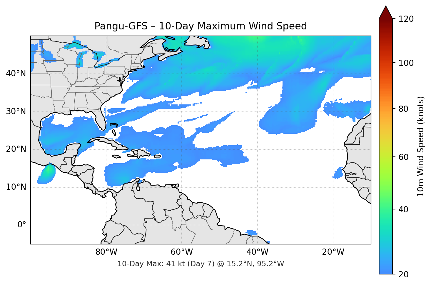 Pangu-GFS 10-Day Max