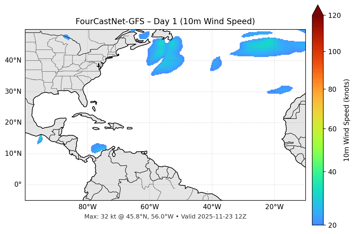 FourCastNet-GFS - Day 01