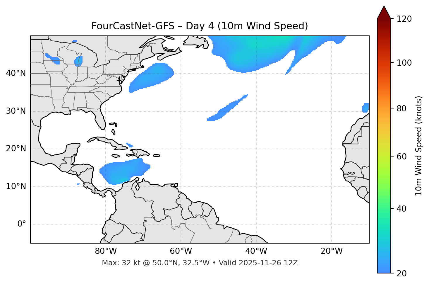 FourCastNet-GFS - Day 04