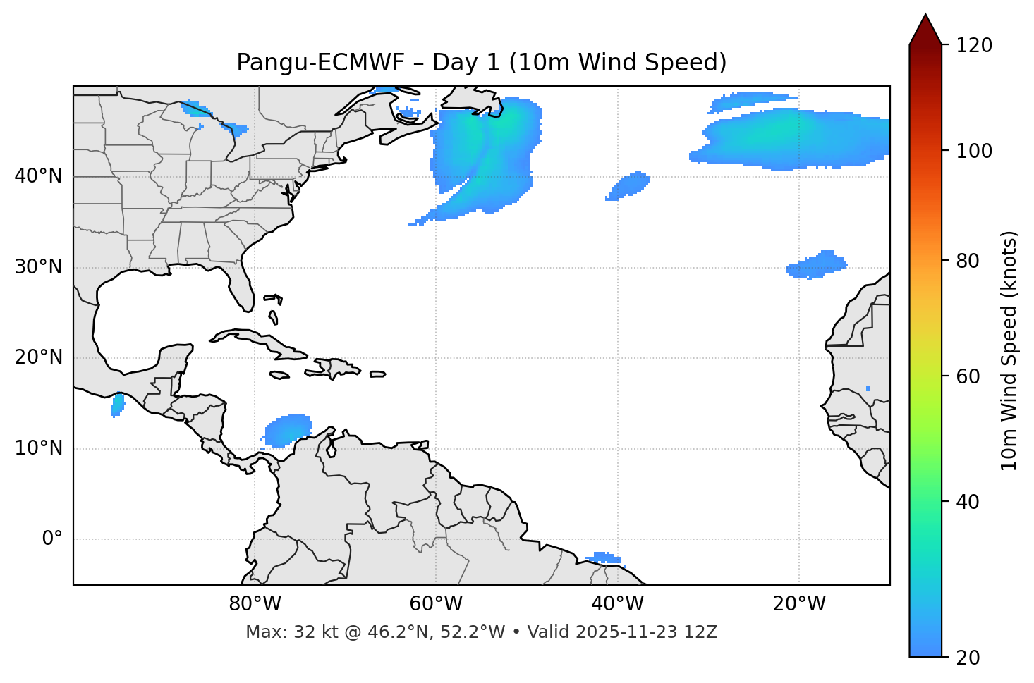 Pangu-ECMWF - Day 01