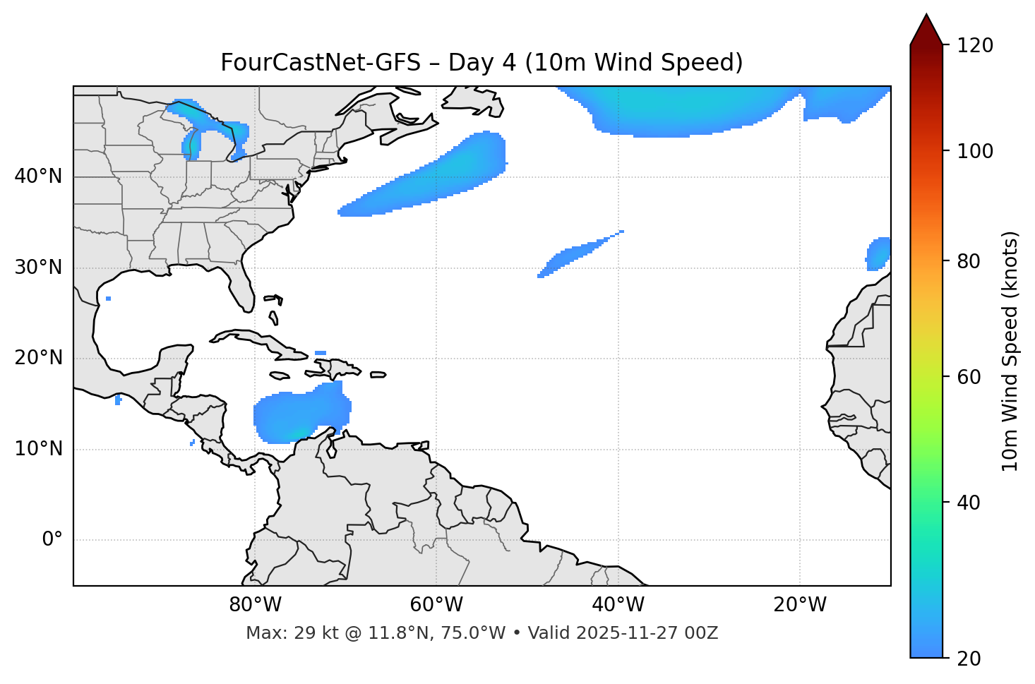 FourCastNet-GFS - Day 04