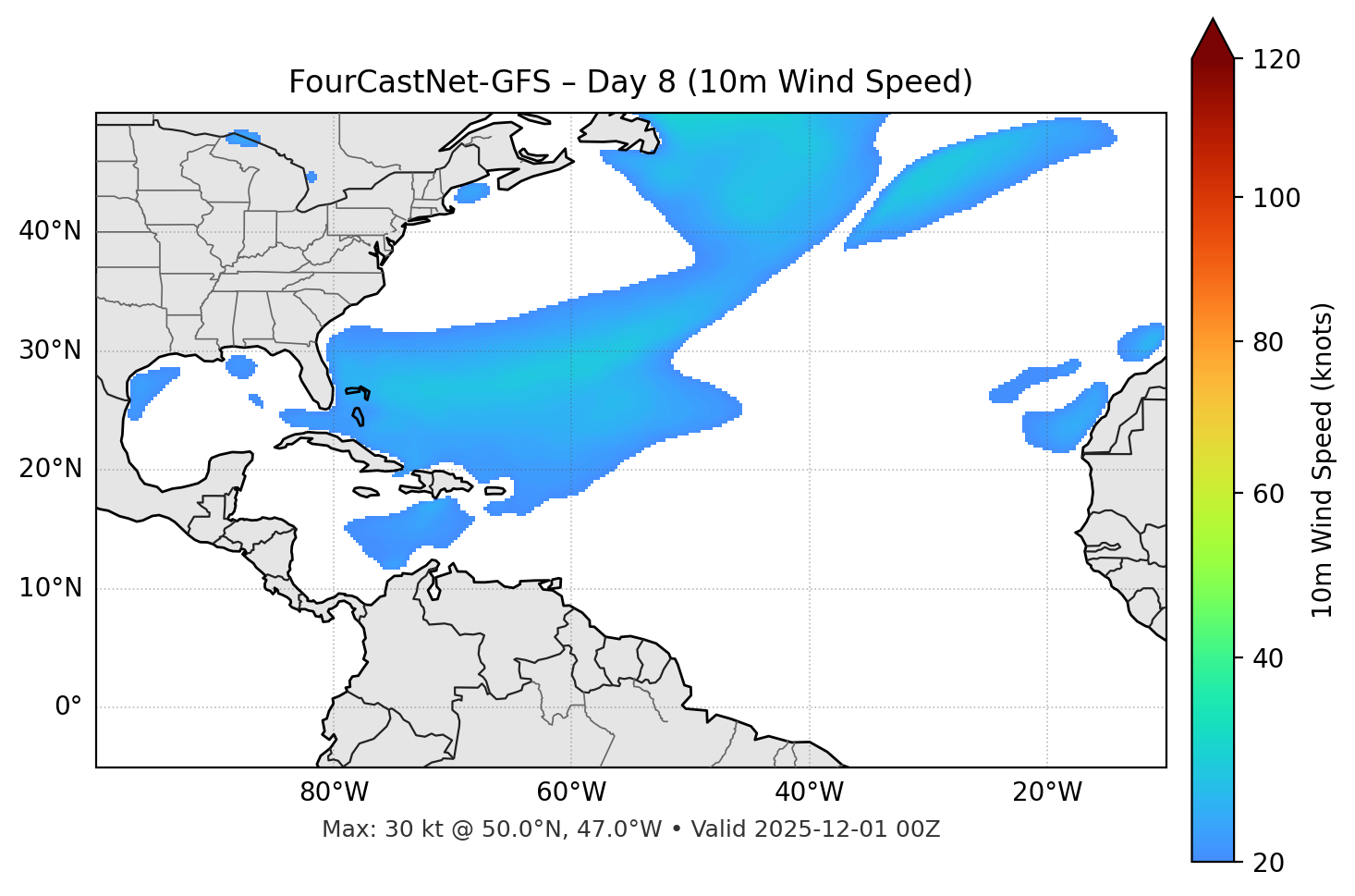 FourCastNet-GFS - Day 08