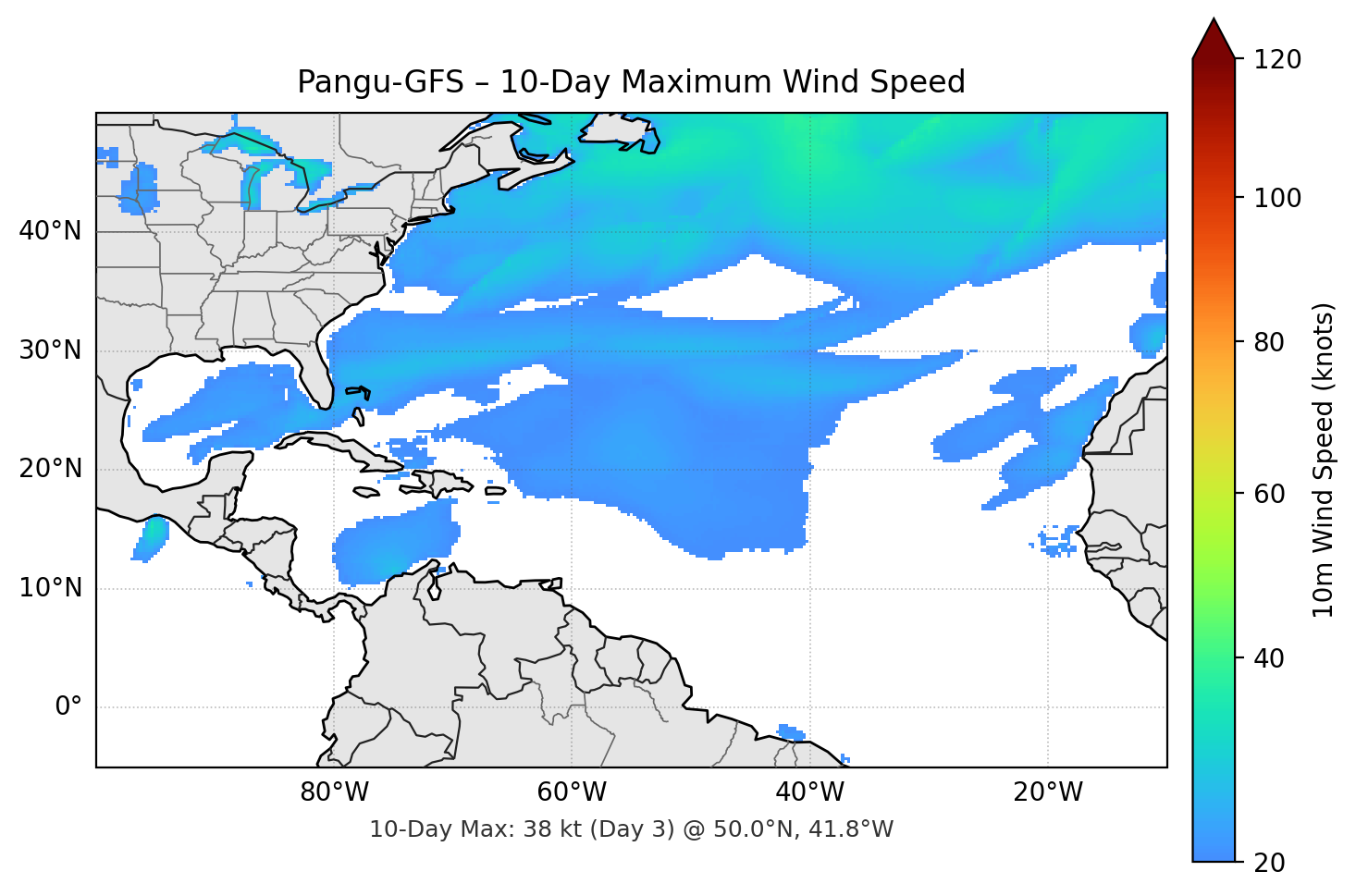 Pangu-GFS 10-Day Max