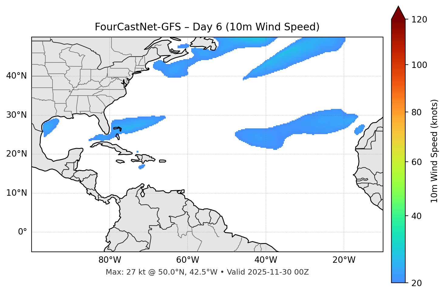 FourCastNet-GFS - Day 06