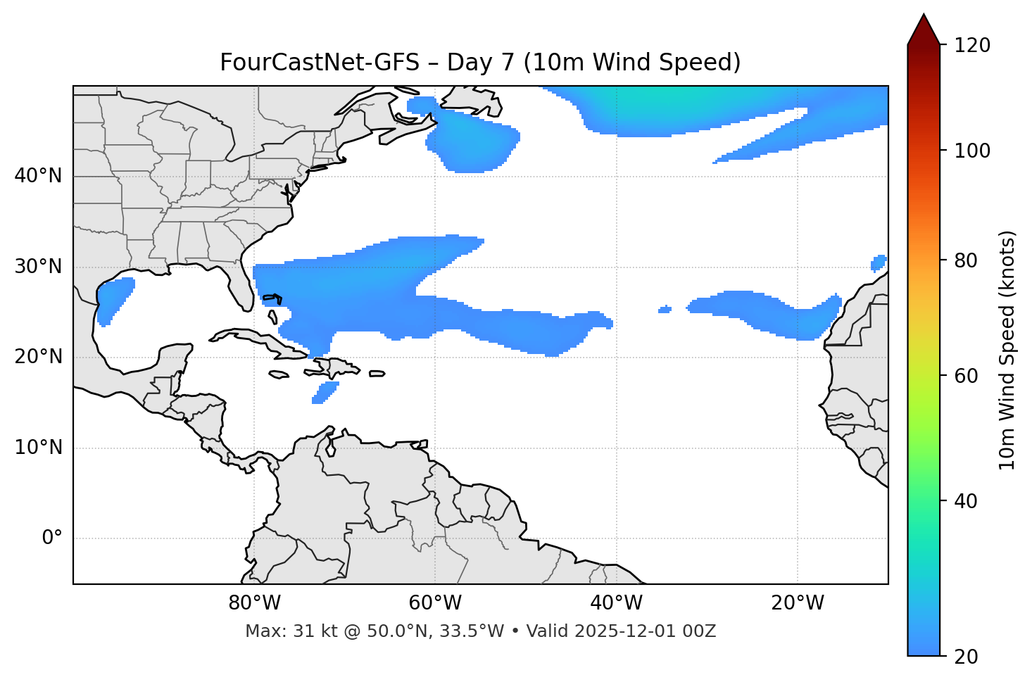 FourCastNet-GFS - Day 07