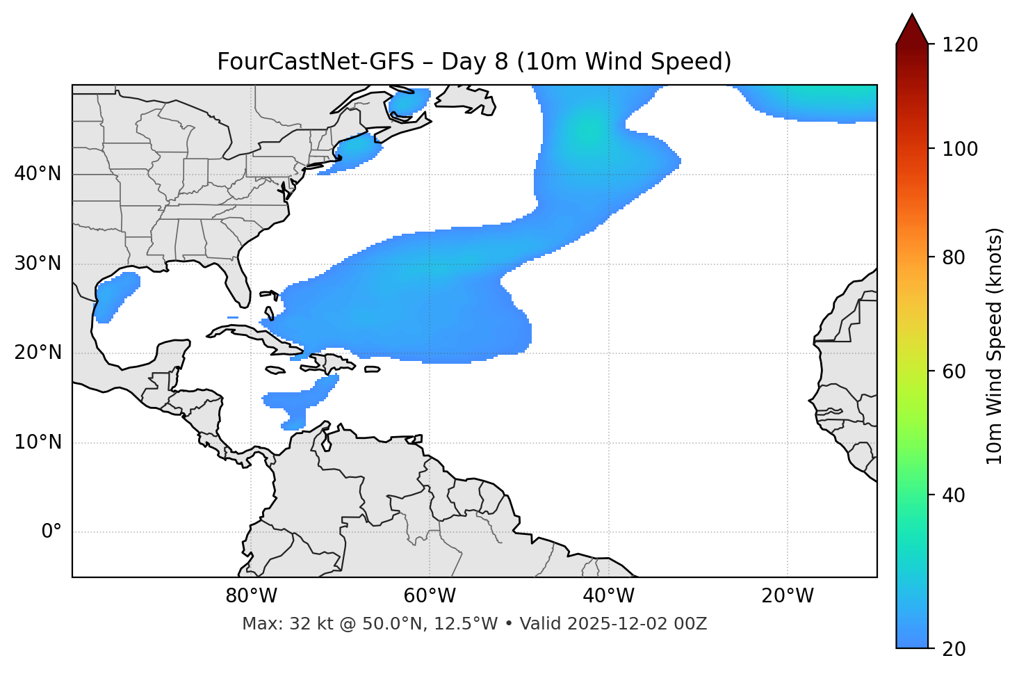 FourCastNet-GFS - Day 08