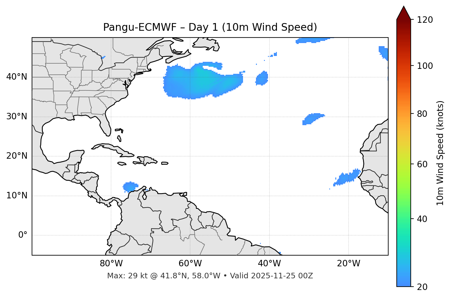 Pangu-ECMWF - Day 01