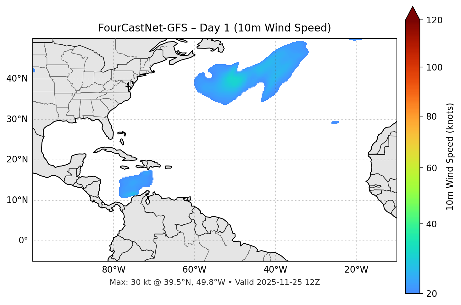 FourCastNet-GFS - Day 01