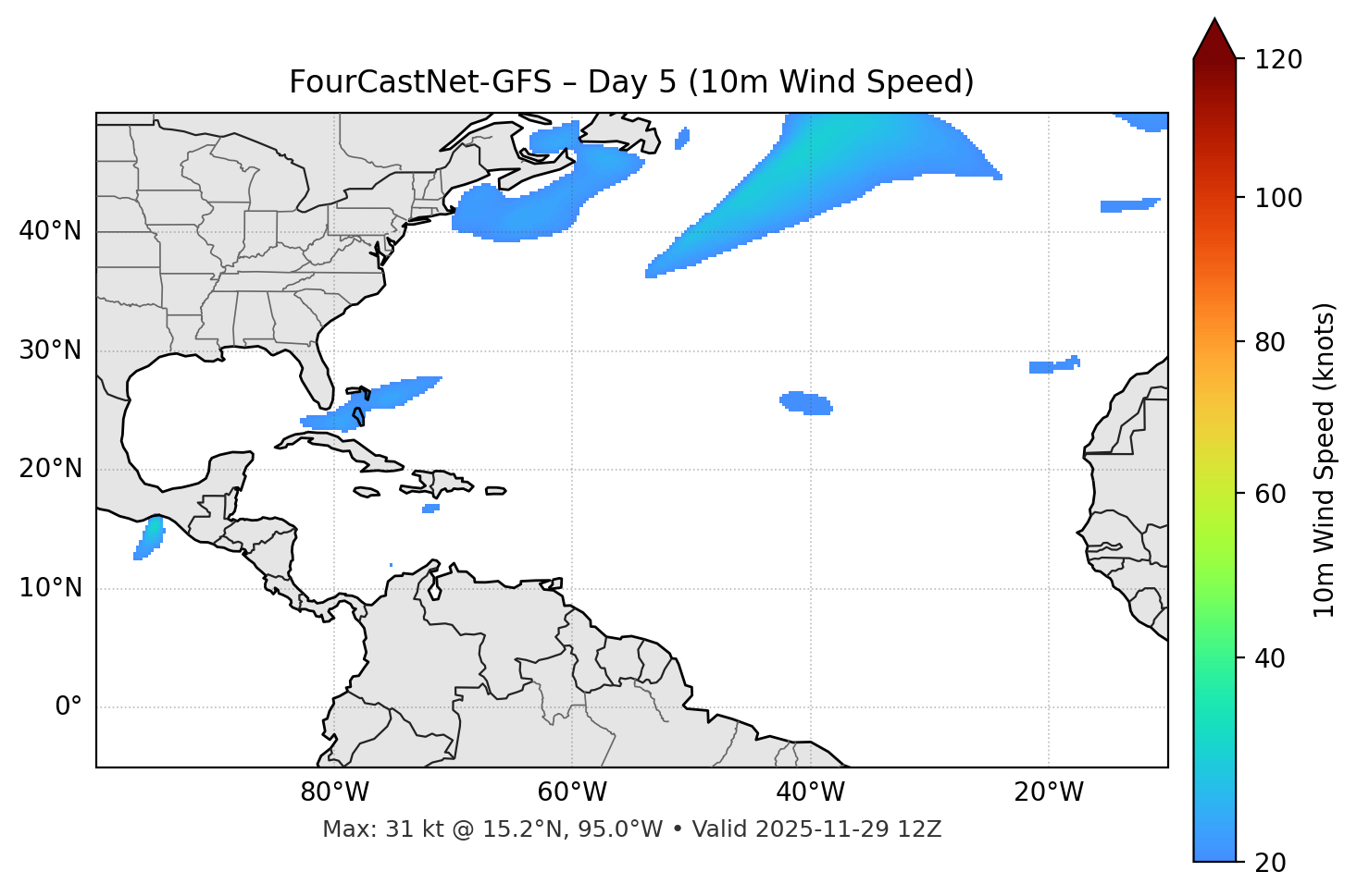 FourCastNet-GFS - Day 05