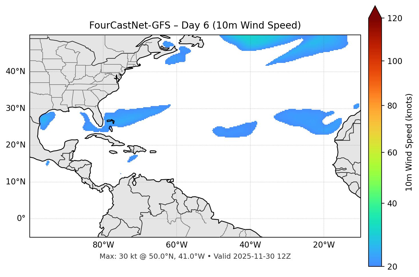 FourCastNet-GFS - Day 06