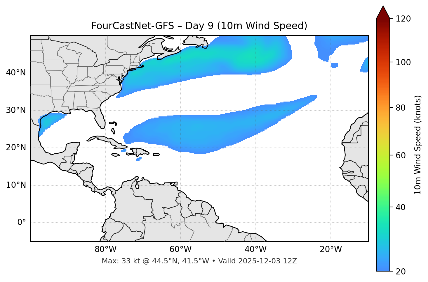 FourCastNet-GFS - Day 09