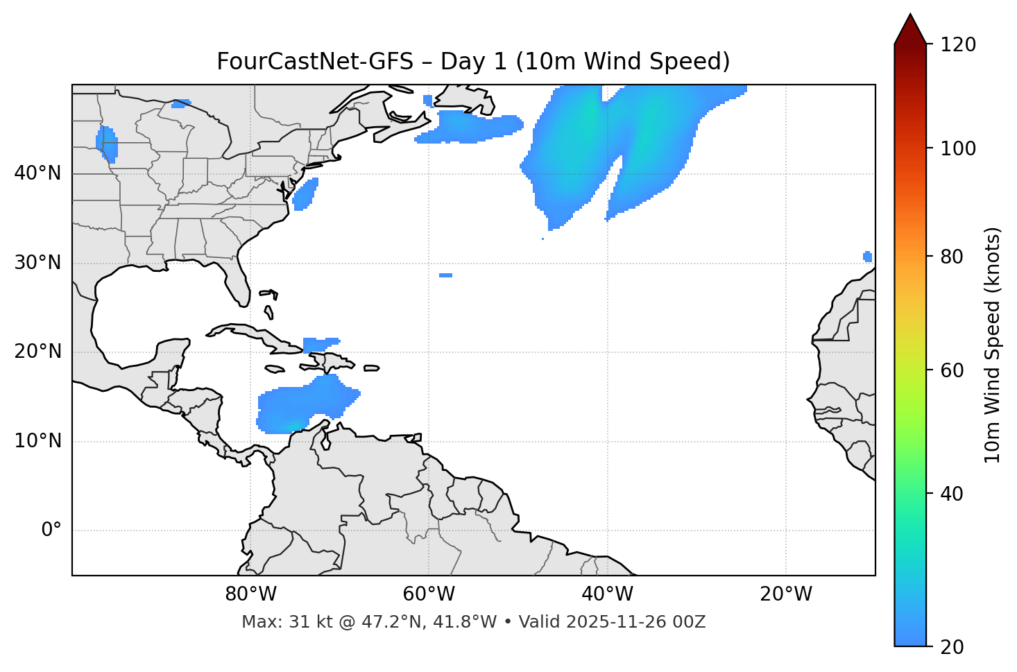 FourCastNet-GFS - Day 01
