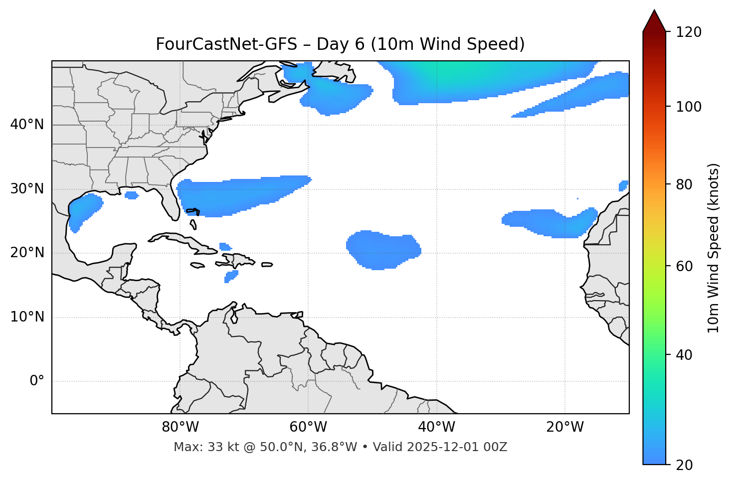 FourCastNet-GFS - Day 06