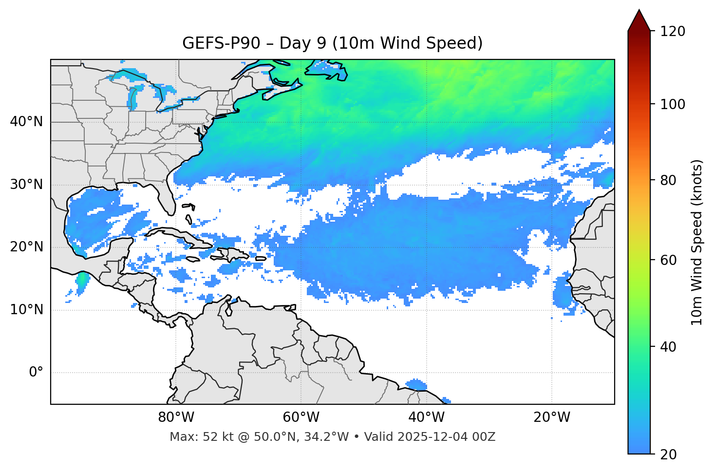 GEFS-P90 - Day 09