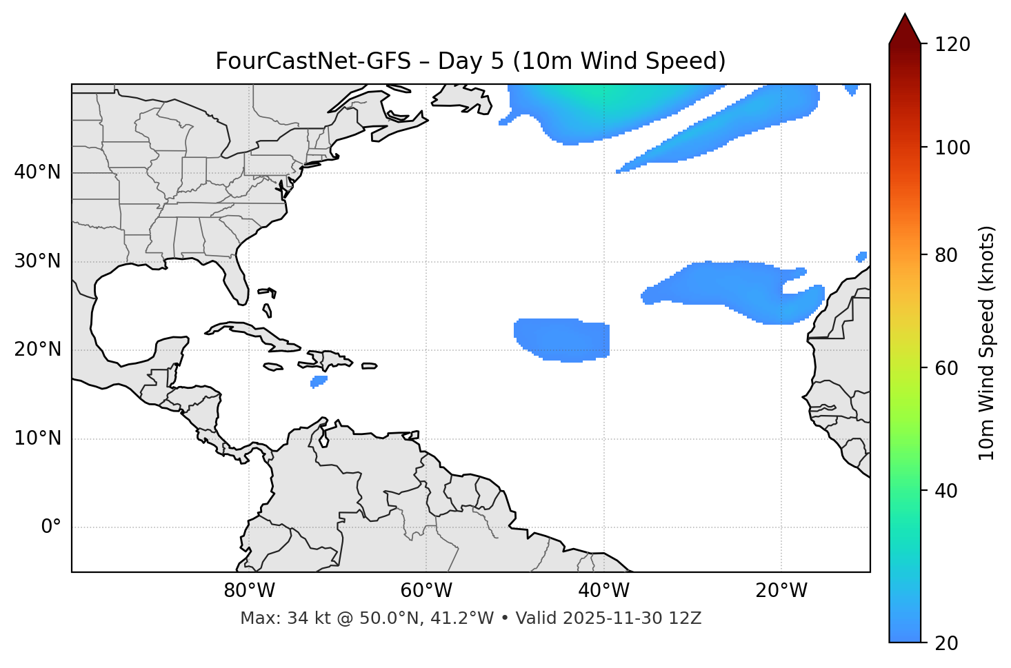 FourCastNet-GFS - Day 05