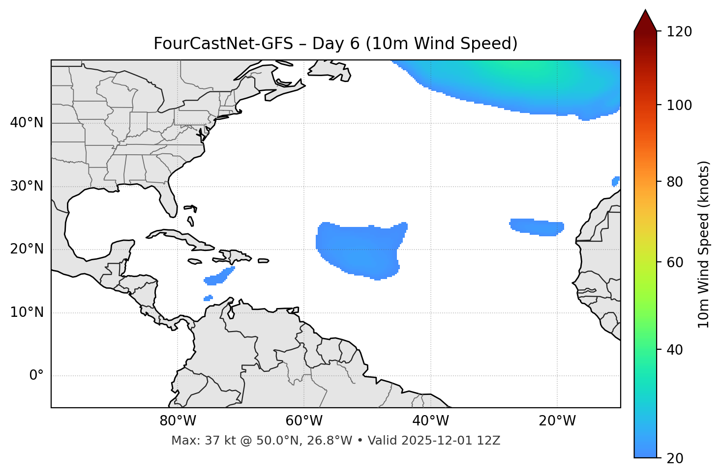 FourCastNet-GFS - Day 06