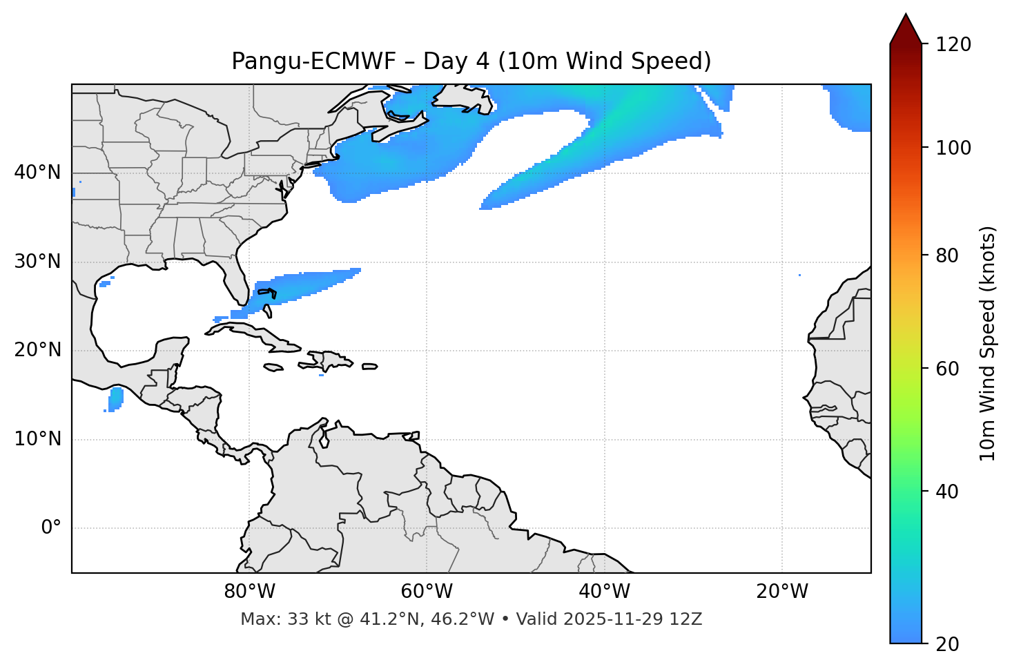 Pangu-ECMWF - Day 04