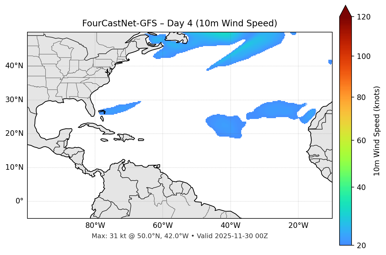 FourCastNet-GFS - Day 04