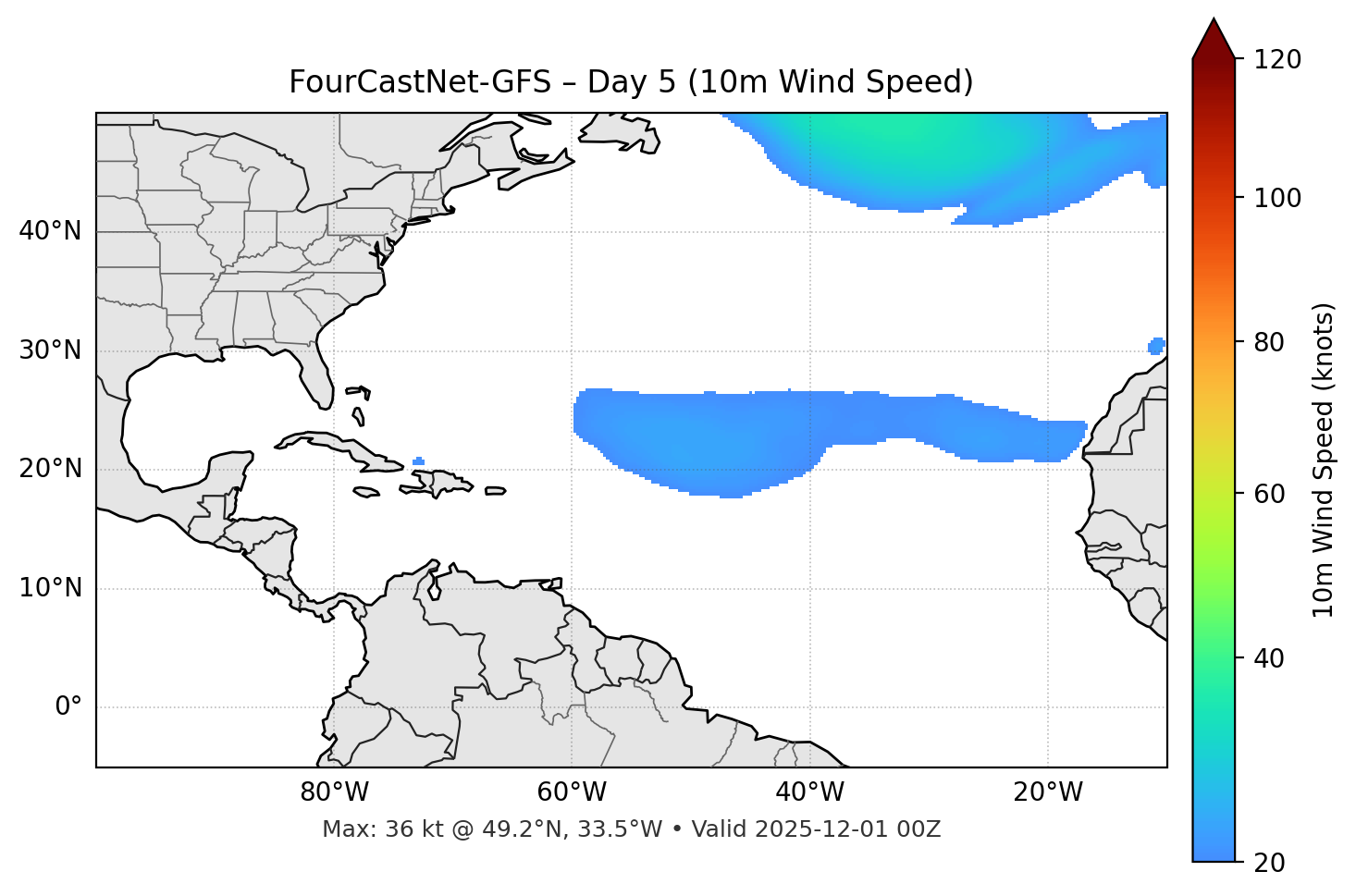 FourCastNet-GFS - Day 05