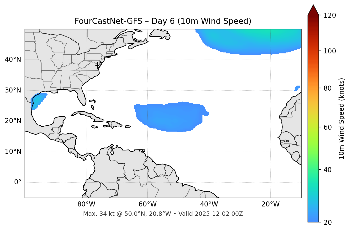 FourCastNet-GFS - Day 06