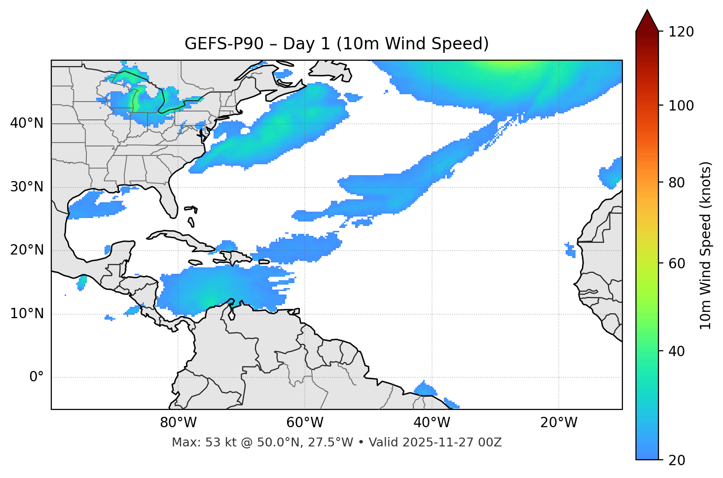 GEFS-P90 - Day 01