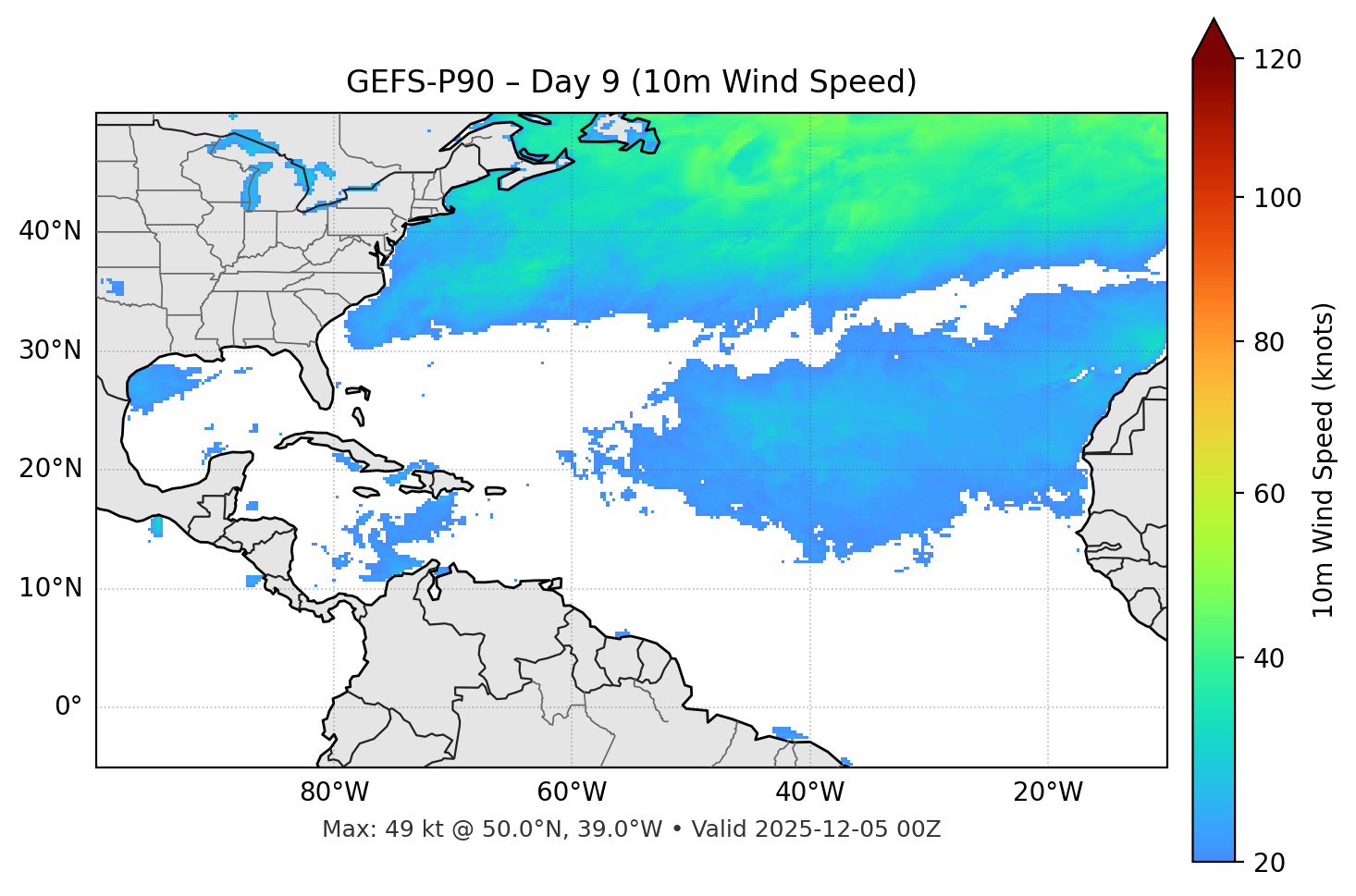 GEFS-P90 - Day 09