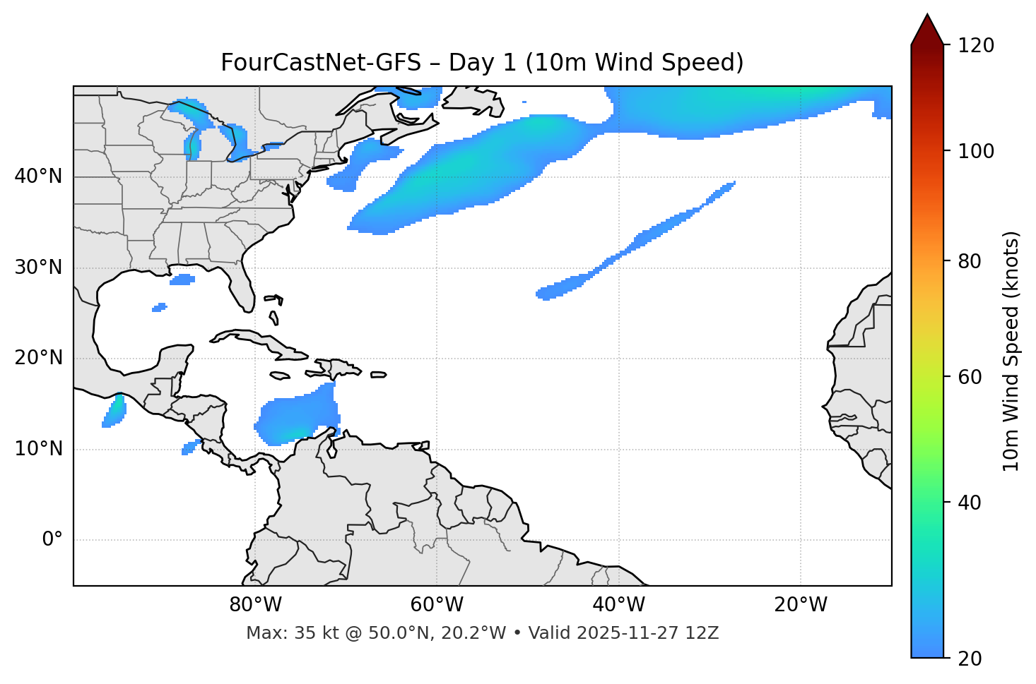 FourCastNet-GFS - Day 01