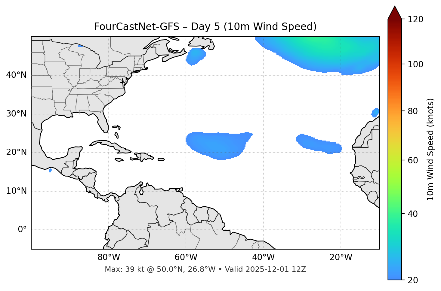 FourCastNet-GFS - Day 05