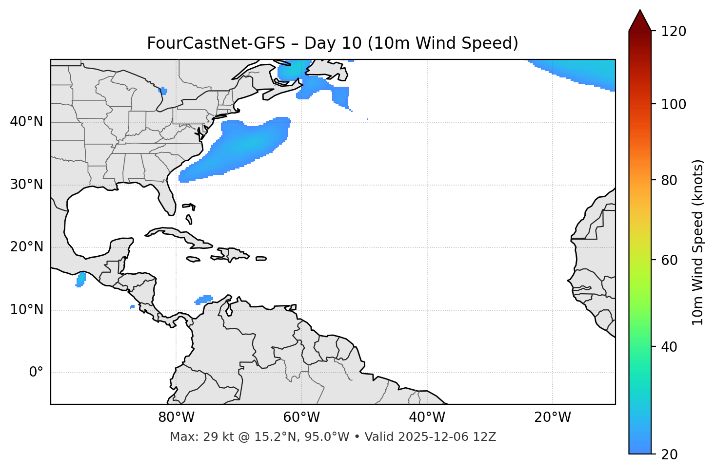 FourCastNet-GFS - Day 10