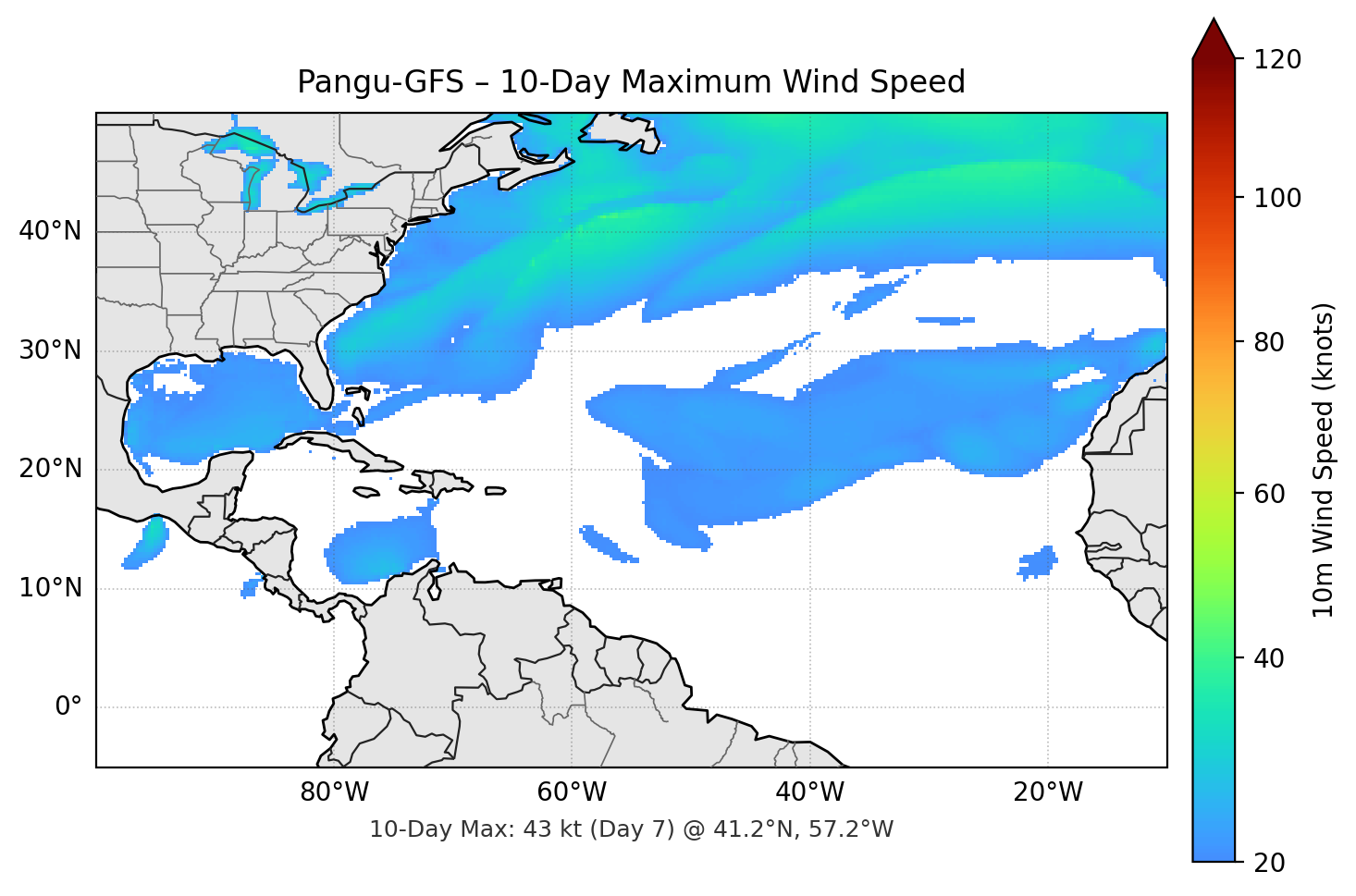 Pangu-GFS 10-Day Max