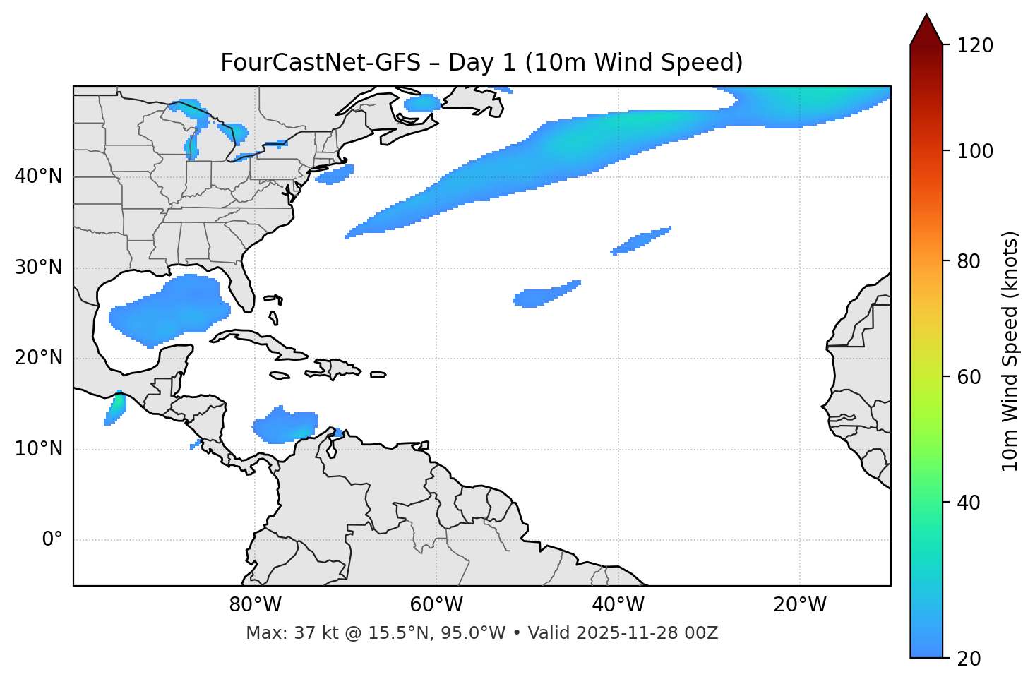 FourCastNet-GFS - Day 01