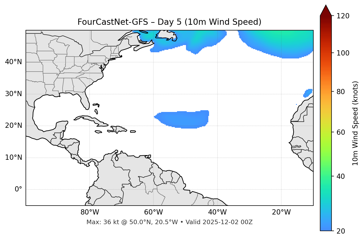 FourCastNet-GFS - Day 05