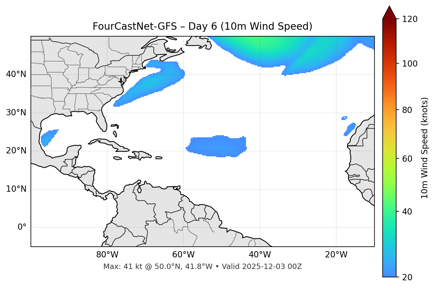 FourCastNet-GFS - Day 06