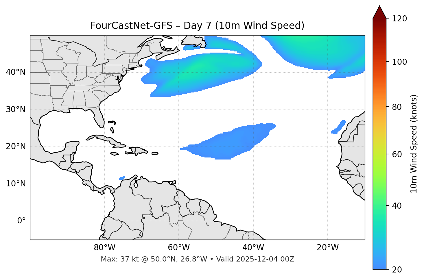 FourCastNet-GFS - Day 07