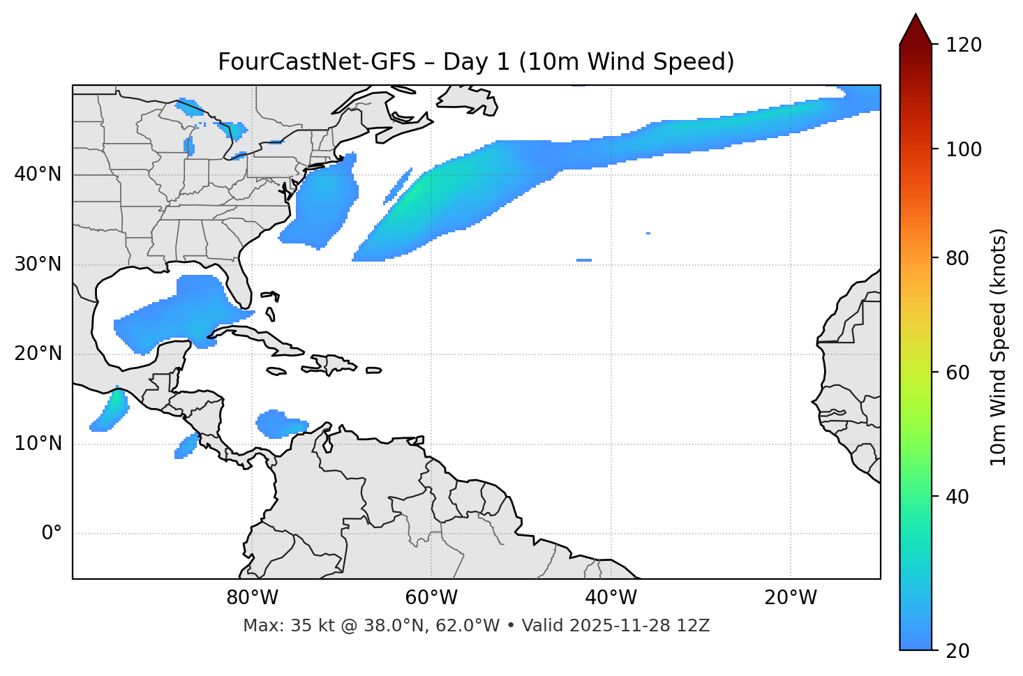 FourCastNet-GFS - Day 01