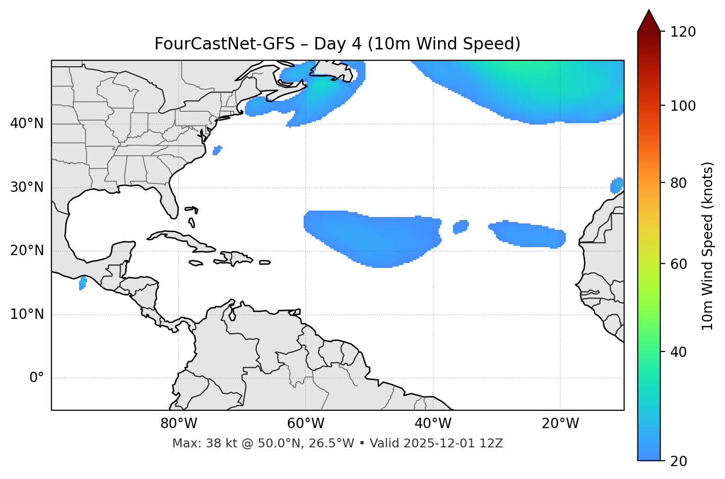FourCastNet-GFS - Day 04