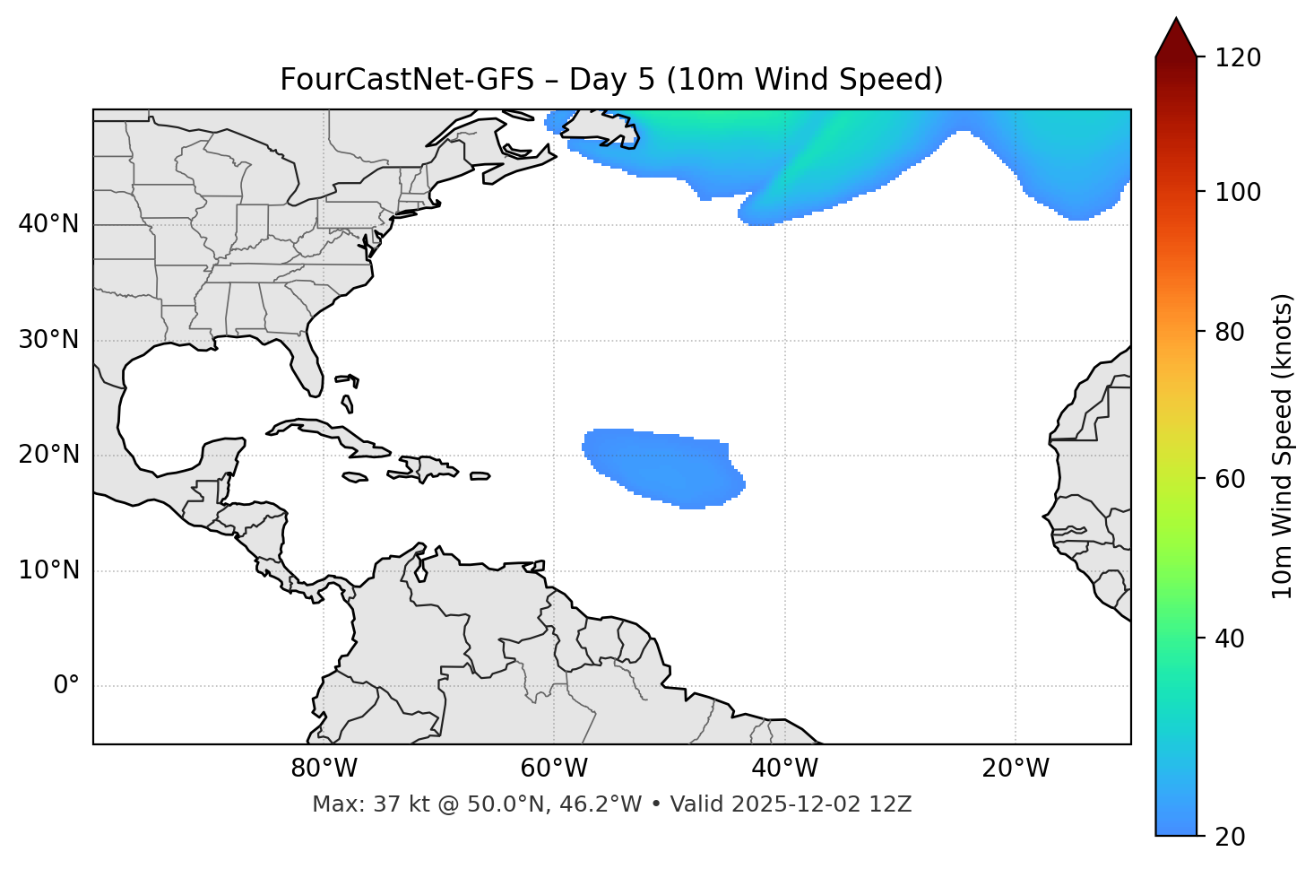 FourCastNet-GFS - Day 05