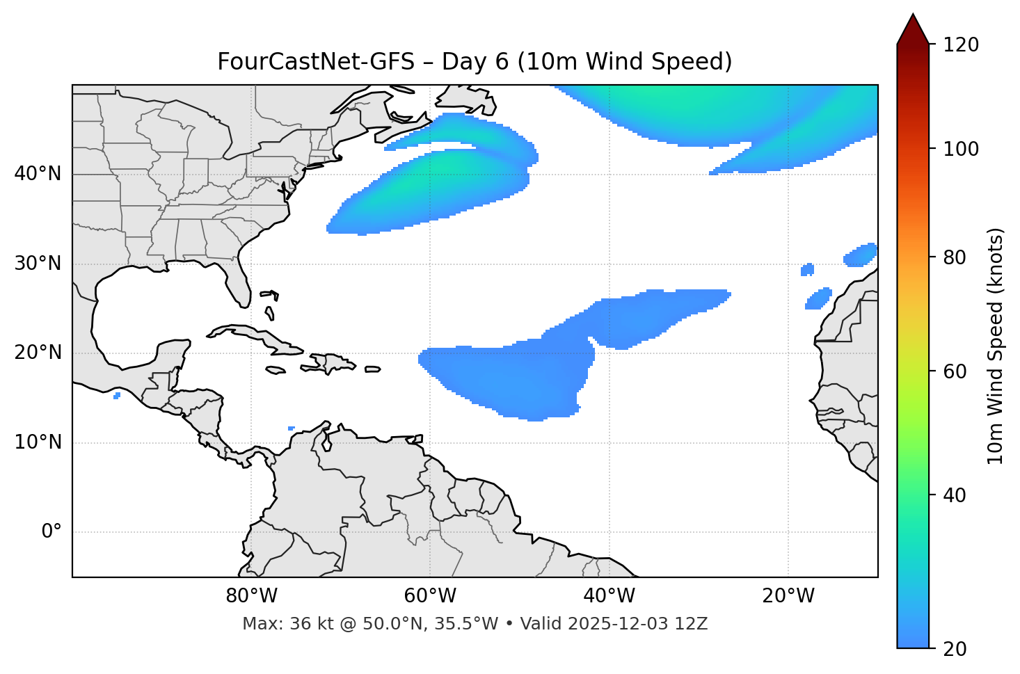 FourCastNet-GFS - Day 06