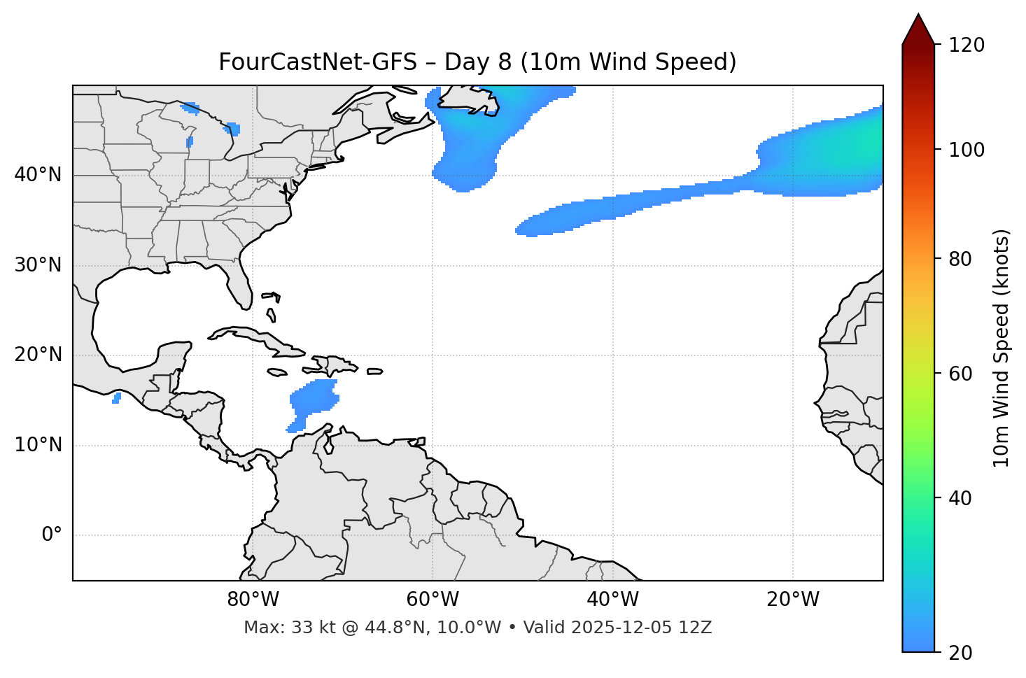 FourCastNet-GFS - Day 08