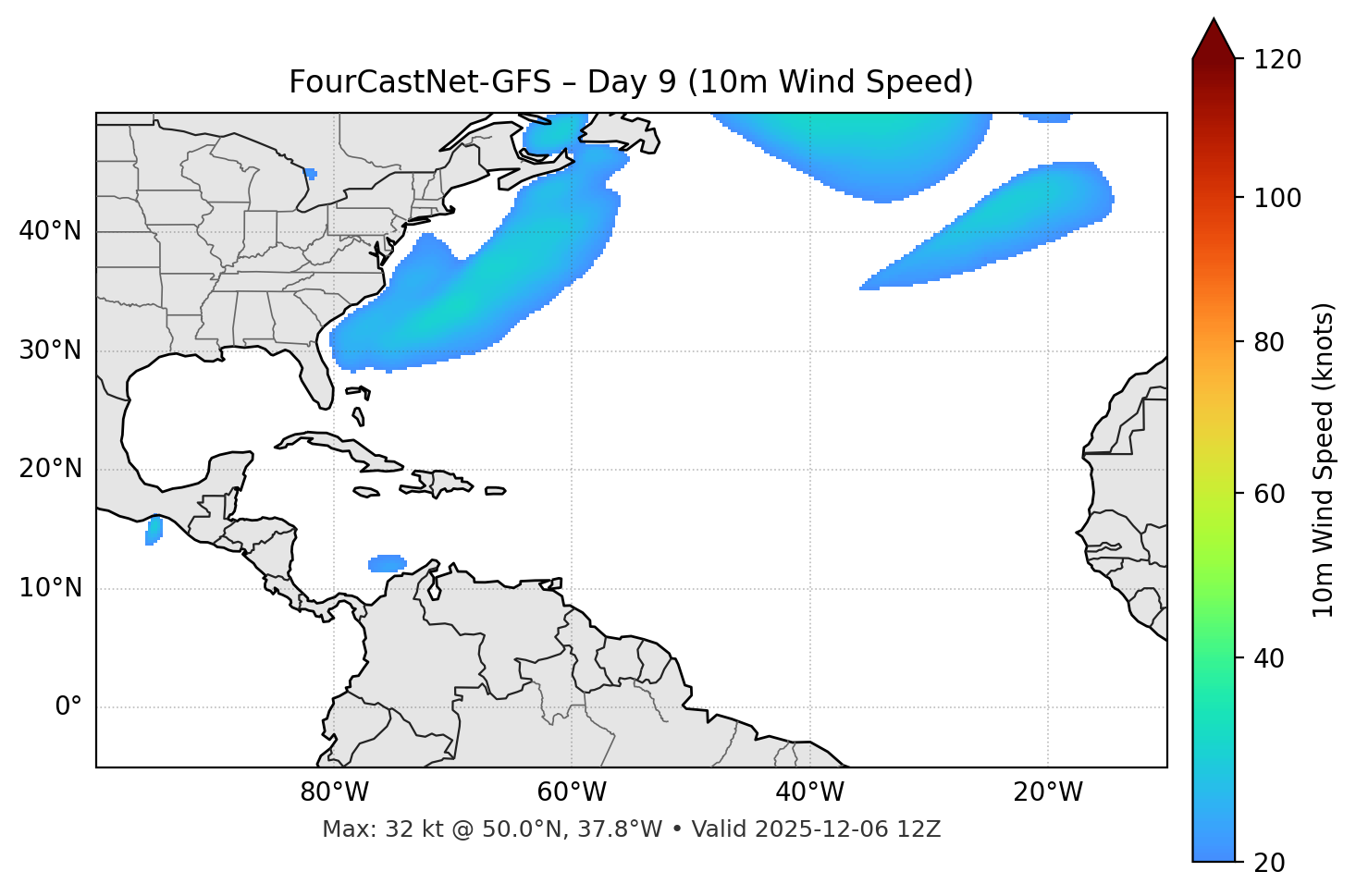 FourCastNet-GFS - Day 09