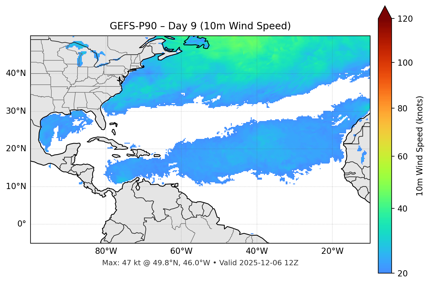 GEFS-P90 - Day 09
