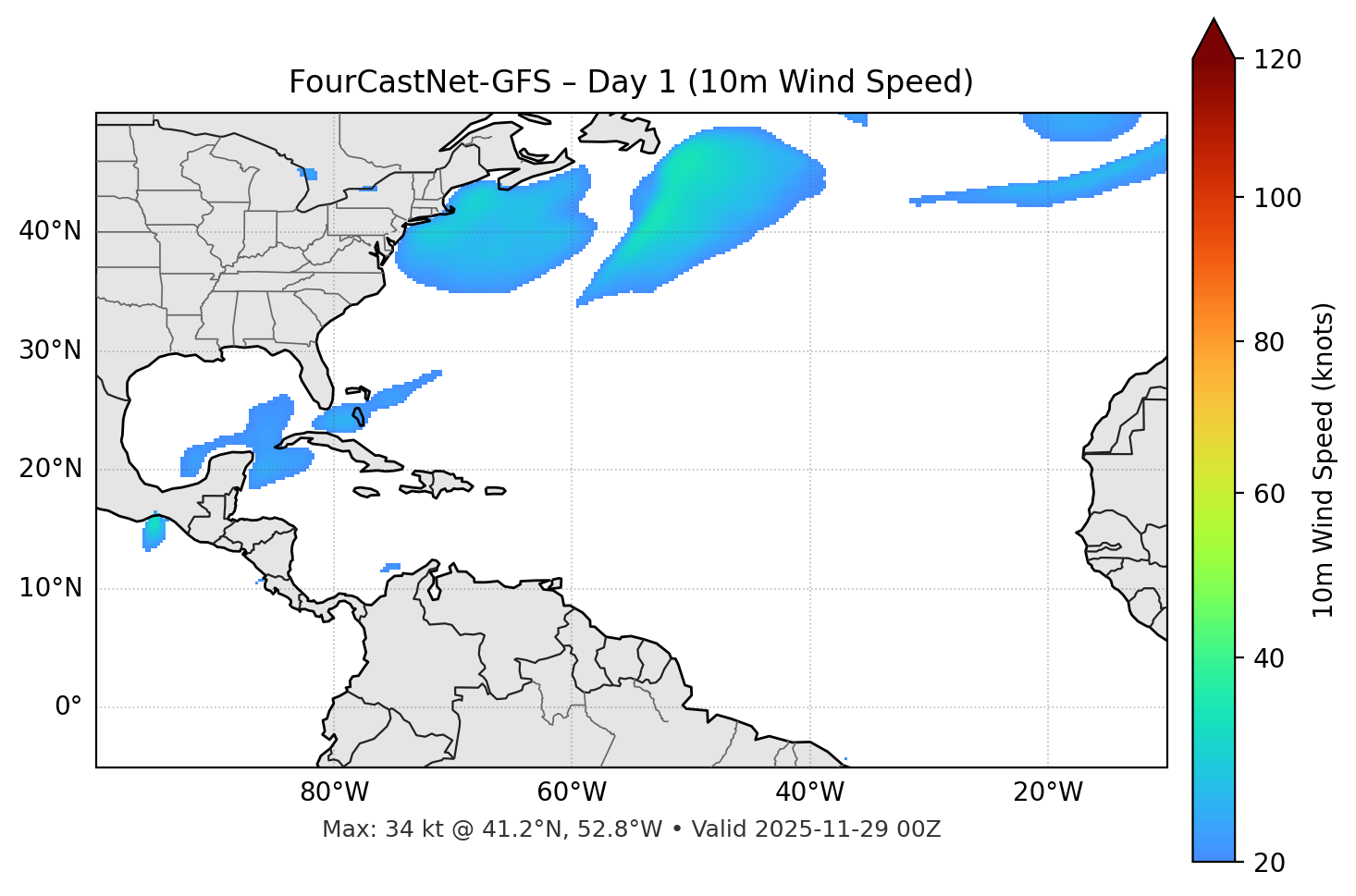 FourCastNet-GFS - Day 01